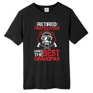 Grandfather Retired Firefighters Make The Best Grandpas Cute Gift Tall Fusion ChromaSoft Performance T-Shirt