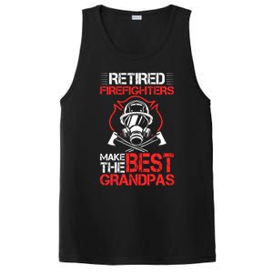 Grandfather Retired Firefighters Make The Best Grandpas Cute Gift PosiCharge Competitor Tank