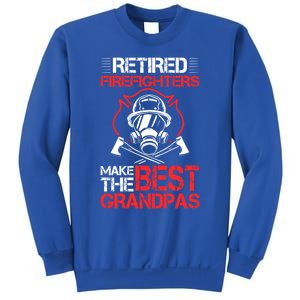 Grandfather Retired Firefighters Make The Best Grandpas Cute Gift Sweatshirt