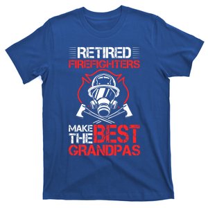 Grandfather Retired Firefighters Make The Best Grandpas Cute Gift T-Shirt