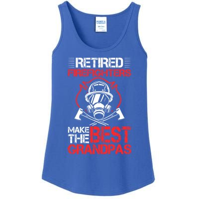 Grandfather Retired Firefighters Make The Best Grandpas Cute Gift Ladies Essential Tank