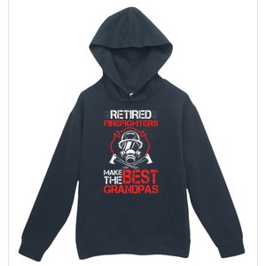 Grandfather Retired Firefighters Make The Best Grandpas Cute Gift Urban Pullover Hoodie