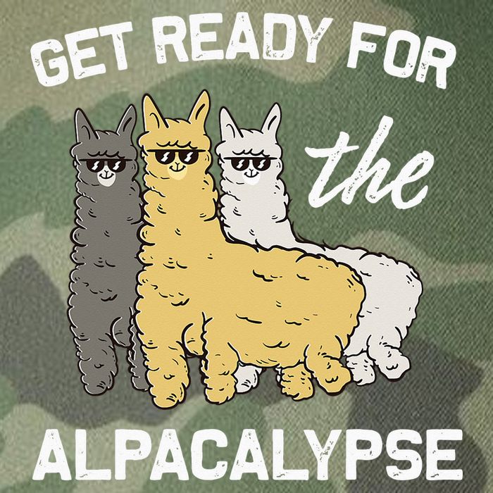 Get Ready For The Alpacalypse Funny Alpaca Fan Gift Legacy Tie Dye Trucker Hat