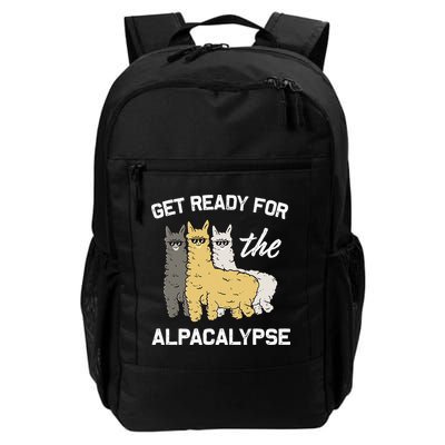Get Ready For The Alpacalypse Funny Alpaca Fan Gift Backpack