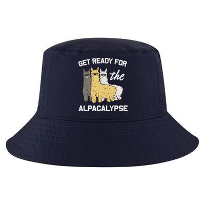 Get Ready For The Alpacalypse Funny Alpaca Fan Gift Cool Comfort Performance Bucket Hat