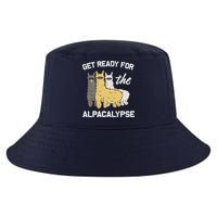 Get Ready For The Alpacalypse Funny Alpaca Fan Gift Cool Comfort Performance Bucket Hat