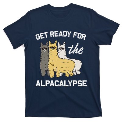 Get Ready For The Alpacalypse Funny Alpaca Fan Gift T-Shirt