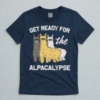 Get Ready For The Alpacalypse Funny Alpaca Fan Gift T-Shirt