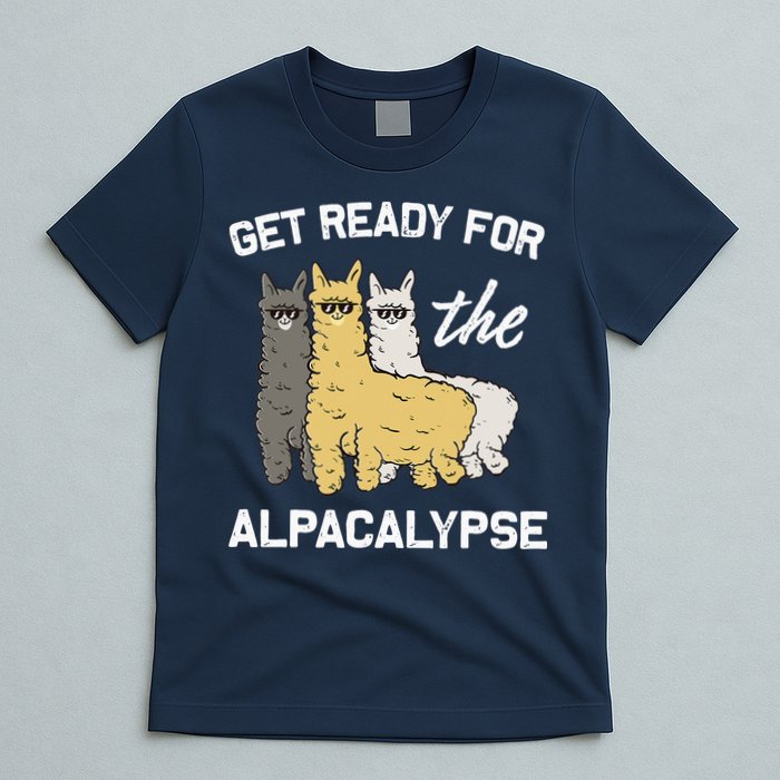 Get Ready For The Alpacalypse Funny Alpaca Fan Gift T-Shirt