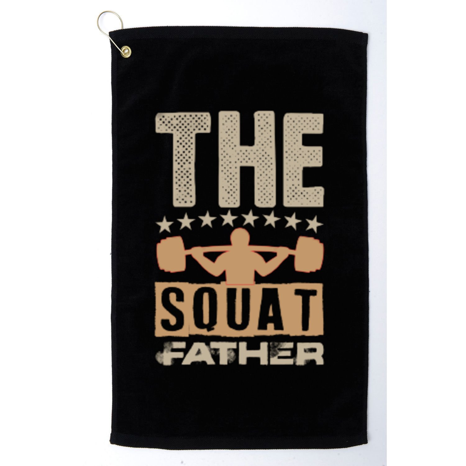 Gym Rat Funny Parody Weight Training Leg Day Cool Gift Golf Towel