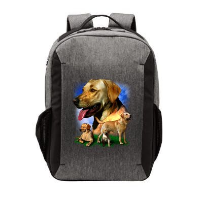 Golden Retriever Family Of Dogs Portrait Vector Backpack
