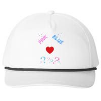 Gender Reveal For Dad Blue Daddy Loves You Hoodie Snapback Five-Panel Rope Hat