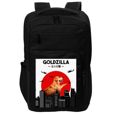 Golden Retriever Funny Golden Retriever Impact Tech Backpack