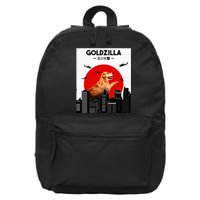 Golden Retriever Funny Golden Retriever 16 in Basic Backpack