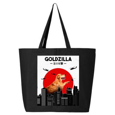 Golden Retriever Funny Golden Retriever 25L Jumbo Tote