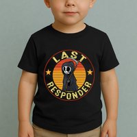 Grim Reaper Funny Dark Meme Mortician Last Responder Toddler T-Shirt