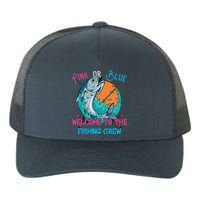 Gender Reveal Fishing Design For A Fishermen Yupoong Adult 5-Panel Trucker Hat