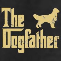 Golden Retriever Funny Dog The Dogfather Parody 11oz C Handle Ceramic Mug