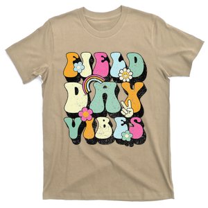 Groovy Retro Field Day Vibes Funny For Teacher T-Shirt