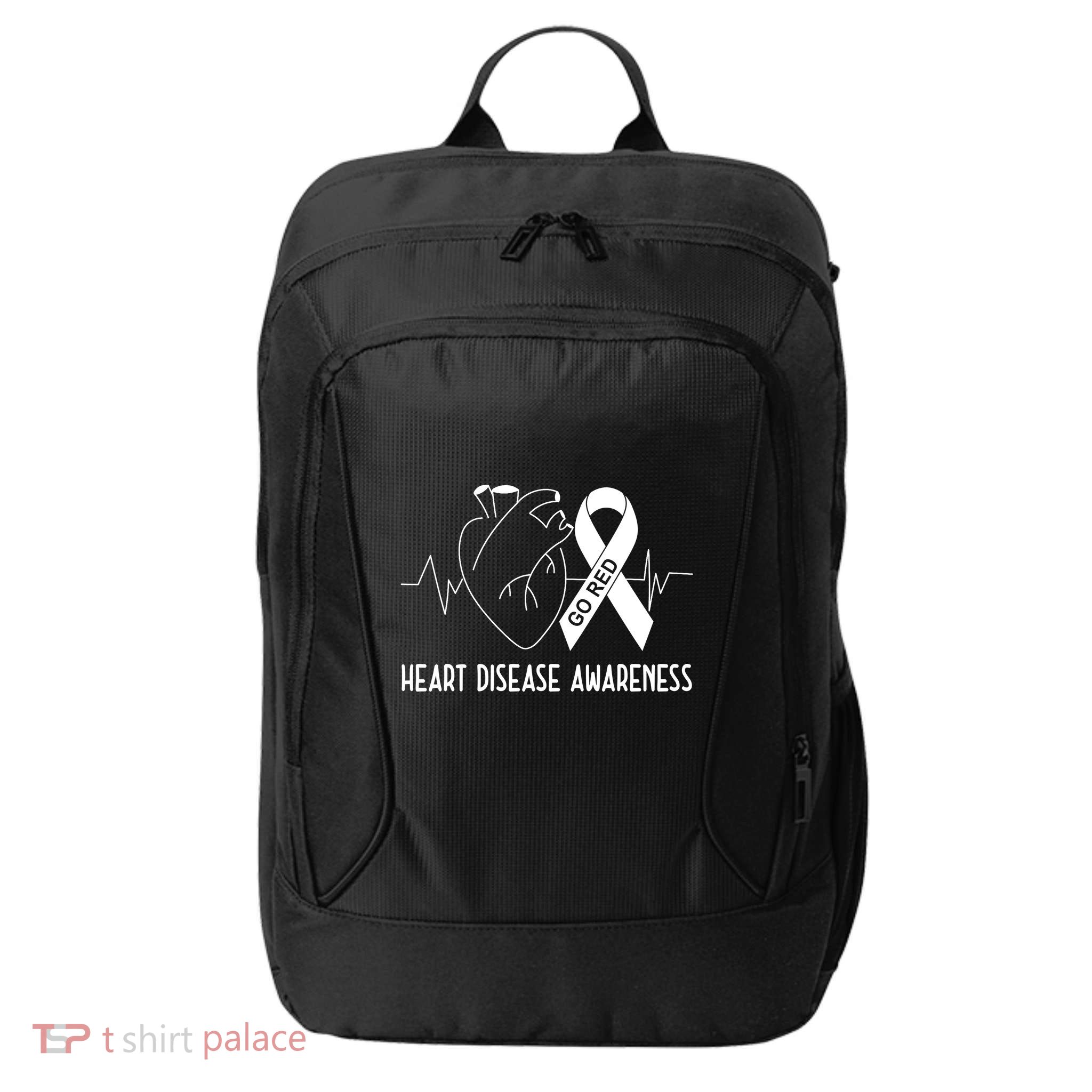 Go Red For Heart Disease Awareness City Backpack
