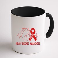 Go Red For Heart Disease Awareness Mug