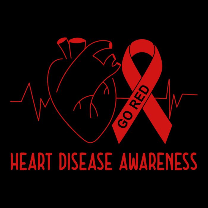 Go Red For Heart Disease Awareness Mug