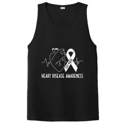 Go Red For Heart Disease Awareness PosiCharge Competitor Tank