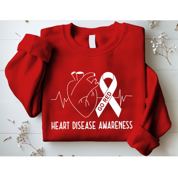 Go Red For Heart Disease Awareness Sweatshirt