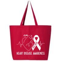 Go Red For Heart Disease Awareness 25L Jumbo Tote