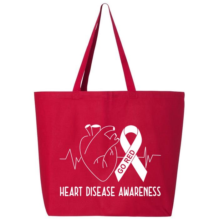 Go Red For Heart Disease Awareness 25L Jumbo Tote