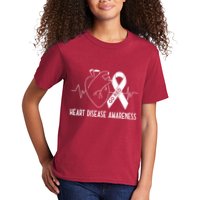 Go Red For Heart Disease Awareness Kids T-Shirt