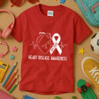 Go Red For Heart Disease Awareness Kids T-Shirt
