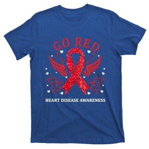 Go Red For Heart Disease Awareness In February Heart Month Gift T-Shirt