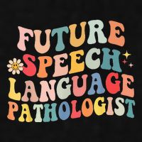 Groovy Retro Future Speech Language Pathologist  Ladies PosiCharge Tri-Blend Wicking Tank