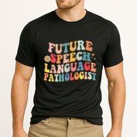 Groovy Retro Future Speech Language Pathologist  Performance Shirt