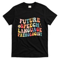 Groovy Retro Future Speech Language Pathologist  T-Shirt