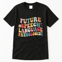 Groovy Retro Future Speech Language Pathologist  Tall T-Shirt