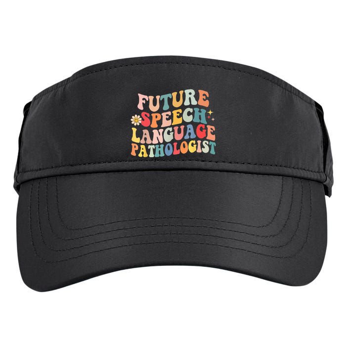 Groovy Retro Future Speech Language Pathologist  Adult Drive Performance Visor