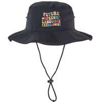 Groovy Retro Future Speech Language Pathologist  Bucket Hat
