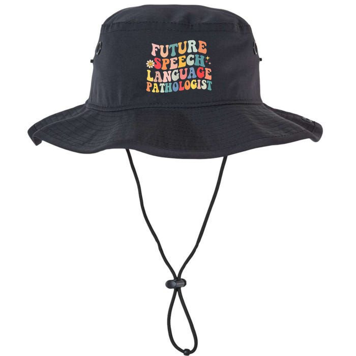 Groovy Retro Future Speech Language Pathologist  Bucket Hat