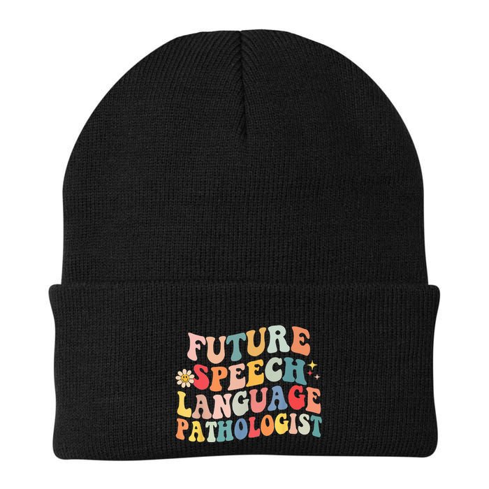 Groovy Retro Future Speech Language Pathologist  Beanie