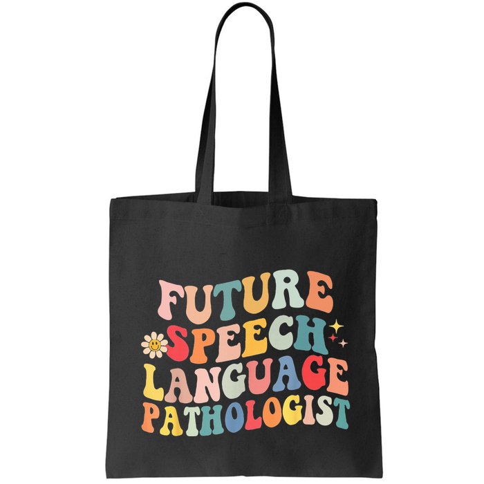 Groovy Retro Future Speech Language Pathologist  Bag