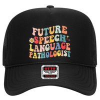 Groovy Retro Future Speech Language Pathologist  Trucker Hat