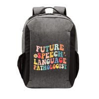 Groovy Retro Future Speech Language Pathologist  Vector Backpack