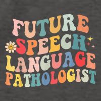 Groovy Retro Future Speech Language Pathologist  Vector Backpack