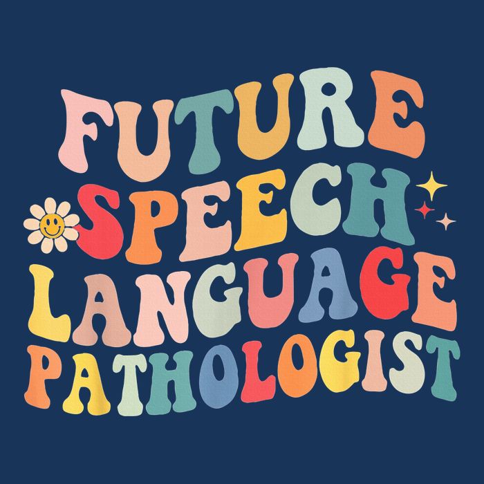 Groovy Retro Future Speech Language Pathologist  Infant Baby Jersey Bodysuit