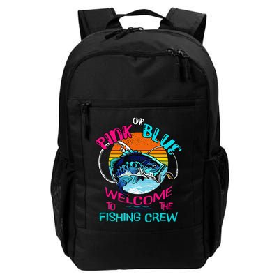 Gender Reveal Fishing Design For A Fishermen Backpack