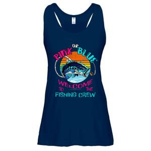 Gender Reveal Fishing Design For A Fishermen Ladies Essential Flowy Tank