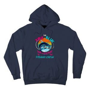 Gender Reveal Fishing Design For A Fishermen Tall Hoodie