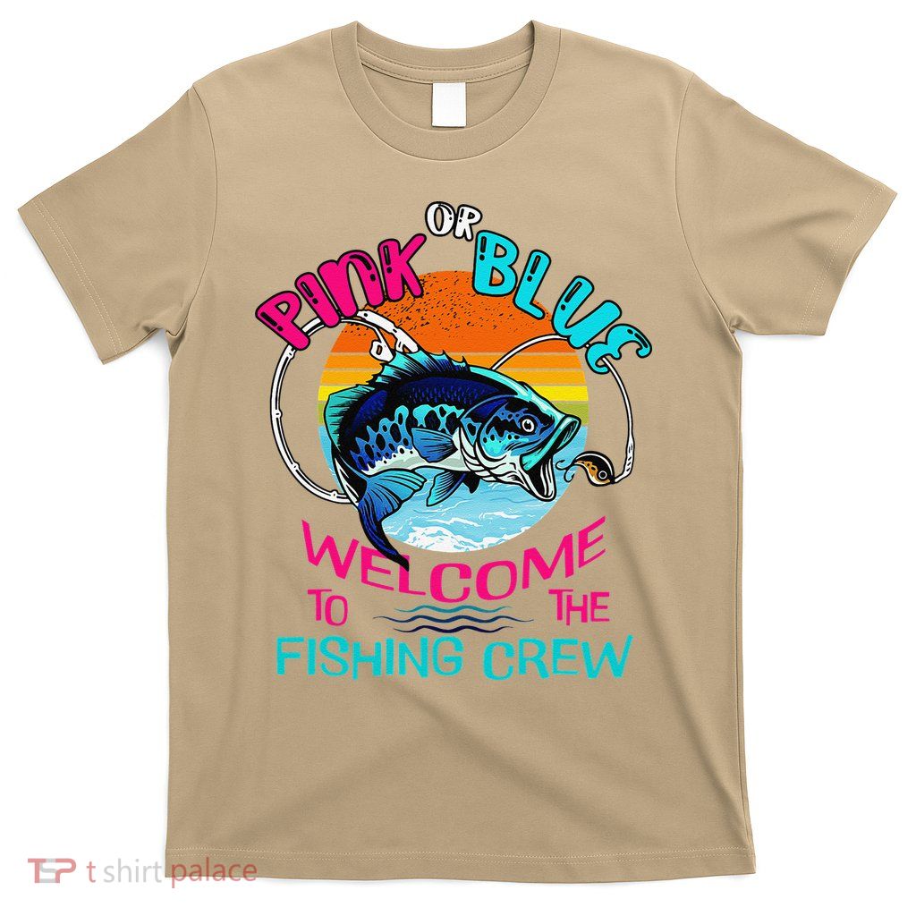 Gender Reveal Fishing Design For A Fishermen T-Shirt